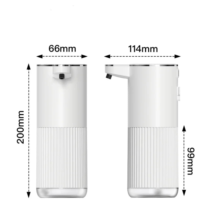 Automatic Soap Dispenser Bathroom Accessories Automatic Liquid Soap Dispenser 360ML TYPE-C White 4 Level Foam Soap Dispenser