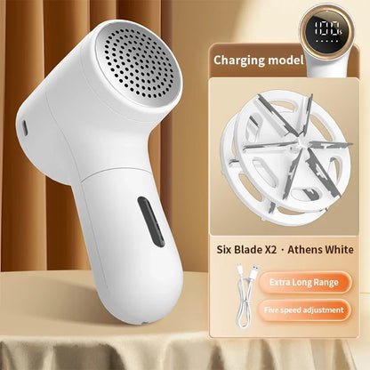 Xiaomi Electric Lint Remover USB Rechargeable Intelligent Digital Display Hairball Trimmer Portable Clothes Shaver 5 Gear Razor