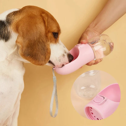 Pet Water Bottle for Dogs and Cats - Leakproof Travel Drinking Container for Outdoor Adventures