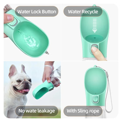 Pet Water Bottle for Dogs and Cats - Leakproof Travel Drinking Container for Outdoor Adventures